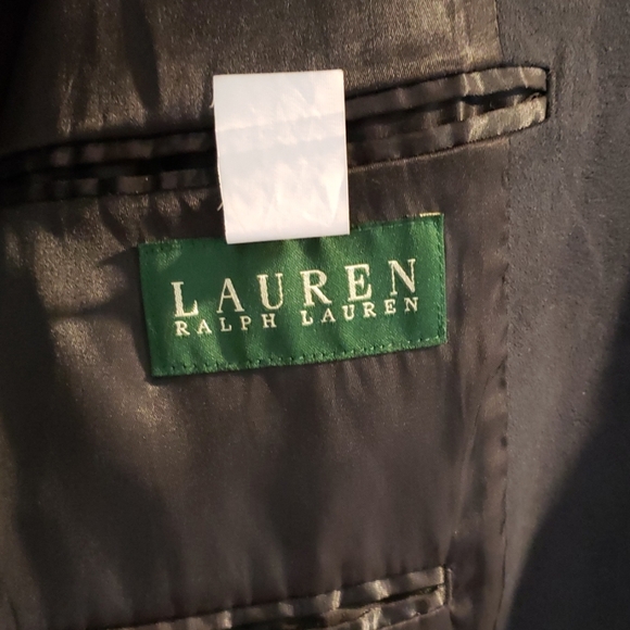 Lauren Ralph Lauren Black Velvet Sports Coat Sz 40S - Picture 3 of 6